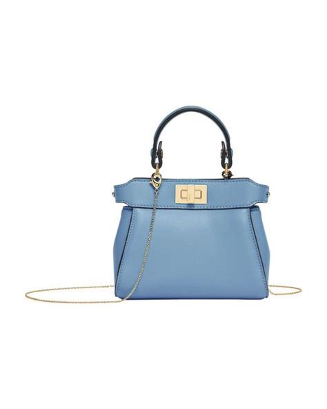 fendi blue honey on|Nano Peekaboo .